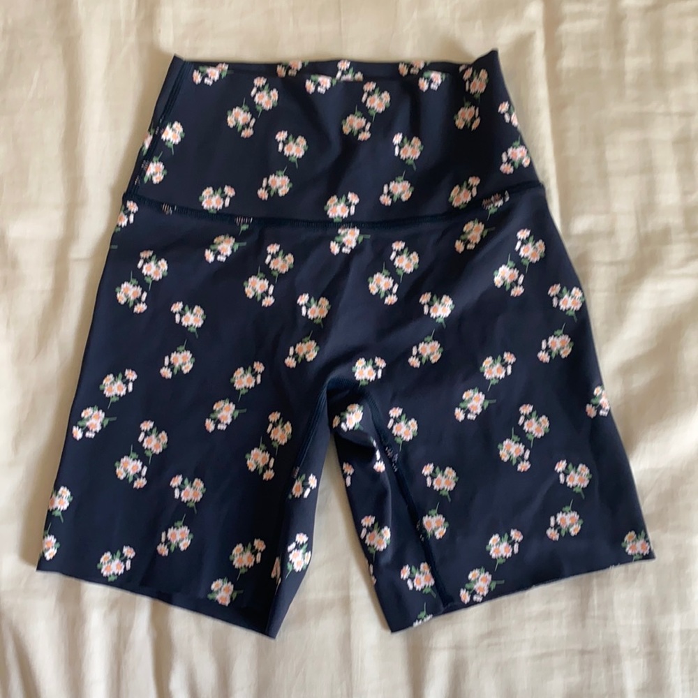 Aerie biker shorts floral